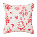 Axyaa Christmas Chenille Pillowcase Cojines Festive Living Room Cushion Cover