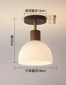Axyaa LED Glass Ceiling Light Chandelier for Home Living Room Bedroom