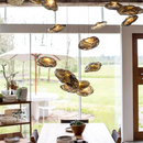 Axyaa Modern Cloud Glass Pendant Lights for Home and Commercial Spaces