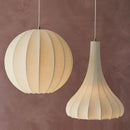 Axyaa Wabi-Sabi Silk Pendant Lamp: Retro, Minimalist, High-end Lighting