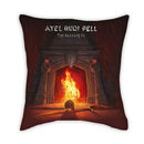Axyaa Printed Polyester Throw Pillow Cover Square Zipper Pillow Cases