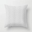 Axyaa Geometric Pillow Covers: Modern Grey Polyester Throw Pillow Cover
