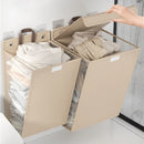 Axyaa Wall-Mounted Laundry Basket: Large Capacity Foldable Storage Bin for Bathroom, Toys & Clothes