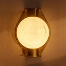 Axyaa Spanish Alabaster Marble Wall Lamp LED Indoor Decor for Bedroom Corridor & Hotel