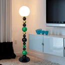 Axyaa Glass Ball Floor Lamps: Modern Designer Standing Lights for Living Room Bedroom