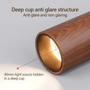 Axyaa Nordic Wood Grain LED Ceiling Light Spotlight for Home and Restaurant Decor