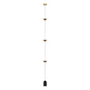 Axyaa Modern Hanging Floor Lamp for Bedroom and Living Room