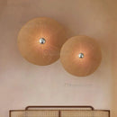 Bamboo Rattan Wall Lamp Axyaa Loft Handmade Japanese Style Lighting