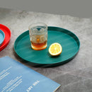 Axyaa Nordic Style Plastic Round Tray for Kitchen and Dining Essentials