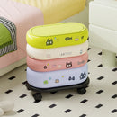 Axyaa Large Capacity Movable Waste Bin with Lid - High Value Kitchen Storage Bin