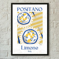 Axyaa Lemon Canvas Poster for Modern Home, Bar, Cafe Decor