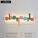 Axyaa Macaron Wall Light for Living Room and Bedroom LED Decoration