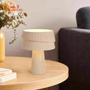 Axyaa Cream Wind Mushroom Table Lamp LED Retro Atmosphere Decorative Desk Light