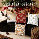 Christmas Patterned Pillow Covers for Sofa, Bedroom, Car - Axyaa Brand