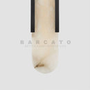 Axyaa Marble LED Wall Sconce - Luxury Black Gold Indoor Light Fixture