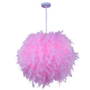 Axyaa Nordic Cloud Feather Pendant Light - Modern Minimalist Creamy Romantic Lamp