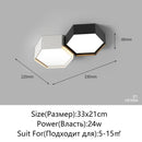 Axyaa Adjustable LED Ceiling Lamp Warm/Cool White Lighting Living Room Bedroom Home Fixture