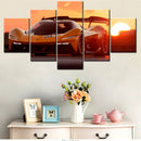 Axyaa Cars CX.R Vision Gran Turismo Canvas Wall Art Poster 5-Piece Set