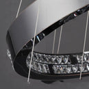 Axyaa Crystal Chandelier Stair Pendant Living Room Lighting Interior Pendant Lights