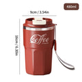 Axyaa Portable Insulated Coffee Mug | Stainless Steel Reusable Drinking Cup
