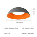 Axyaa Nordic LED Ceiling Light: Creative Circular Design for Modern Living Spaces