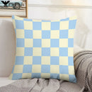 Axyaa Checkerboard Pillow Cases 45x45 Set of 2 Decorative Cushion Covers