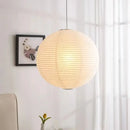 Axyaa Japanese Rice Paper LED Chandeliers - Creative Art Lantern Pendant Lights