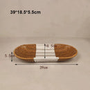 Axyaa Rattan Wicker Serving Baskets: Bread Fruit Vegetables Basket 6 Styles