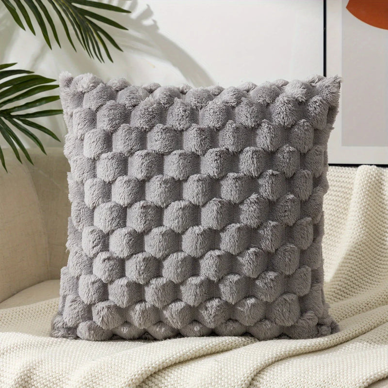 Knit Decorative Pillow Covers for Modern Living Room Sofa - Axyaa