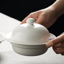 Axyaa Stewed Bird's Nest Pot, Waterproof, Steamed Egg Bowl, Soup Cup for Home & Restaurant