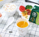 Axyaa Bone  Constellation Mug Cup with Spoon Lid - Zodiac Nespresso Cup