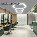 Axyaa Honeycomb LED Light for Garage Gym Showroom Workshop