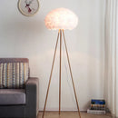 Axyaa Nordic Feather Floor Lamp for Home Decor and Indoor Lighting