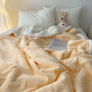 Axyaa Rabbit Fur Blanket: Thick Warmth, Soft Plush - Autumn/Winter Sofa Throw