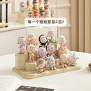 Acrylic Action Figure Display Case for Axyaa Collectibles - Dustproof Storage Cabinet