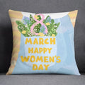 Nordic Abstract Printed Cushion Cover 45x45 cm for Home Decor by Axyaa