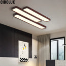 Axyaa Modern LED Ceiling Light with Dimmable Remote Control