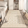 Axyaa Printed Imitation Cashmere Area Carpet for Living Room & Kids Bedroom