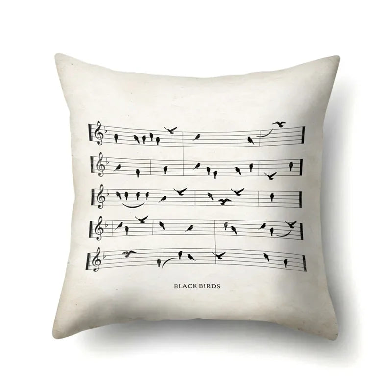 Axyaa Charms Bird Animal Pillowcase for Home Decoration