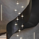 Axyaa LED Chandeliers: Modern Pendant Lights for Living Room and Dining Room