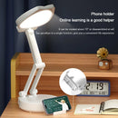 Axyaa LED Desk Lamp with Remote Control Dimmable Touch USB Charging Foldable Wall Light