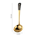 Axyaa Stainless Steel Soup Spoon Kitchen Utensil Set