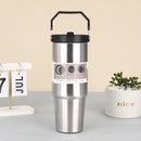 Axyaa Large Capacity Stainless Steel Insulated Bottle with Handle
