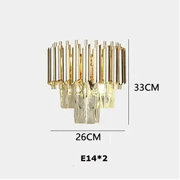 Luxury Crystal Chandelier for Modern Living Room, Bedroom, and Dining Room by Axyaa