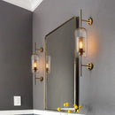 Axyaa LED Glass Wall Lamp: Modern Art Decor for Bedroom, Corridor, Restaurant, Bar, Staircase Lighting