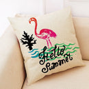 Axyaa Summer Linen Pillowcase for Home and Office Decoration