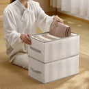 Axyaa White Pants Jeans Drawer Organizer Cabinet - Wardrobe Storage System