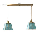 Axyaa Glass LED Pendant Lights - Vintage Nordic Modern Hanging Lamp