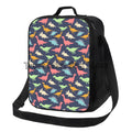 Axyaa Dino Insulated Lunch Bag - Portable Thermal Bento Tote for Kids, Boys, Girls