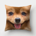 Dog Pattern Cushion Cover for Home Decor by Axyaa